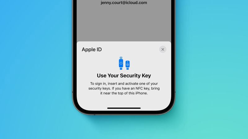 济水街道苹果手机维修分享iOS 16.3 新增的 Apple ID 的安全密钥有什么功能 