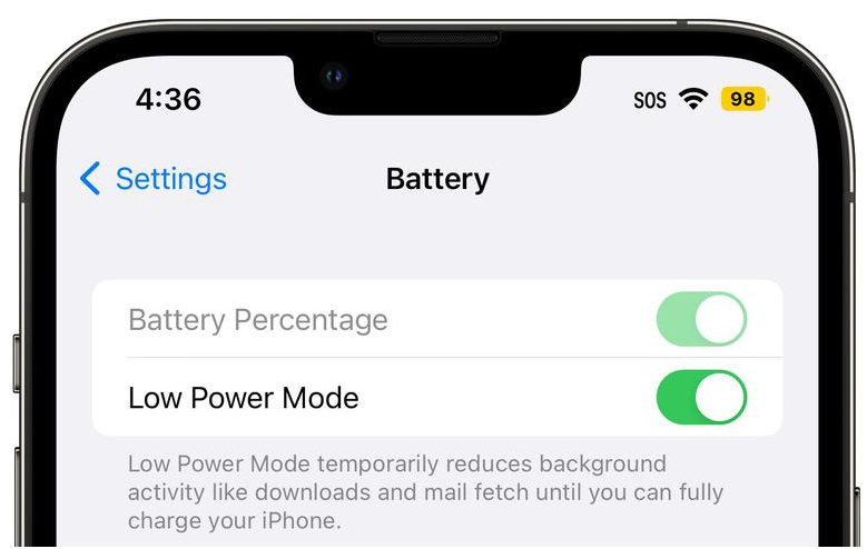 济水街道苹果手机维修分享iOS 16 Beta 6电池百分比显示和Beta 5有什么不同 